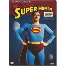 As Aventuras Do Super-homem 1ª Temporada Completa Box 5 Dvds