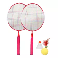 Juego De Raquetas De Bádminton, Volantes Para Niños,