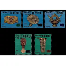 Artesanías En Oro - Cultura Chimú - Perú - Serie Mint Reval.