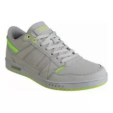 Tenis Para Caballero Color Gris Vde Chinitas Estilo Bl01*01