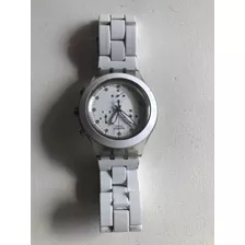 Reloj Blanco Swatch Irony Original. Swiss Made. Envío