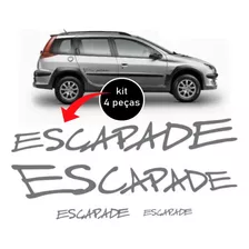 Kit 4 Adesivos Peugeot Sw Escapade 207 206