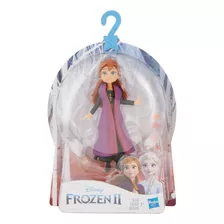 Disney Frozen Muñeca Pequeña Anna Con Capa Extraíble Ins.