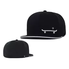 Boné Aba Reta Anth Co Snapback Preto Skate Promoção Top6