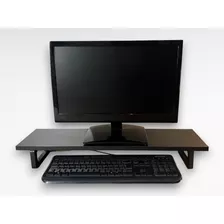 Suporte Base Para Monitor Home Office Escritorio Preto