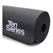 Mat De Yoga Y Entrenamiento Negro Ten Series