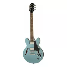 Guitarra Eléctrica EpiPhone Original Es Es-339 De Arce En Capas Pelham Blue Brillante Con Diapasón De Laurel Indio