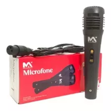 Microfone Preto Maxmidia