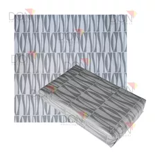 Papel De Presente Bobina Couche 40cmx100m - Ícones Prata