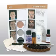 Kit De Maquillaje De Hombre Lobo Mehron Premium Accesorio