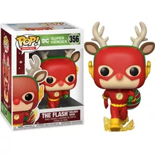 Funko Pop! Heroes: / Dc Holiday- Rudolph Flash 356