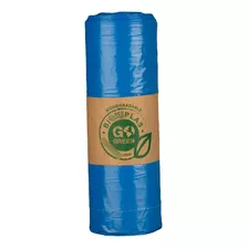 Bolsa De Basura Biodegradable 70 X 90 Azul 