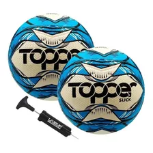 Bola Futsal Topper Original Promoção (kit 2 Bolas) + Bomba