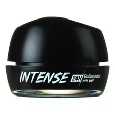 Delineador Em Gel Rk By Kiss Intense Cor Preto