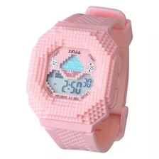 Reloj Xinjia Infantil Minecraf Mod 903, 5bar