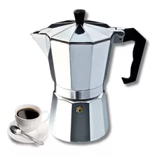 Cafeteira Italiana Grande 600ml Alumínio Café Moka + Brinde 