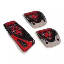 Pedales Deportivo Tunning Racing Auto - Set 3 Piezas