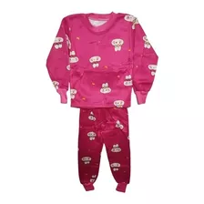 Pack 3 Pijamas Conjunto Niñas Invierno ( 2-4-6-8 )