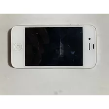 iPhone 4 Blanco De 8 Gb Sin Bloqueos Ni Reportes - Sin Batería