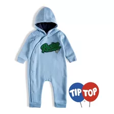 Macacão Bebe Infantil Menino Moletom Tip Top