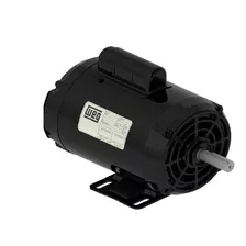 Motor Electrico Weg Blindado 2hp Monof. 1500 Rpm Ip55 220v 