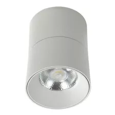 Spot Led Direcionavel Sobrepor Alny 10w 3000k Luminaria Cor Branco