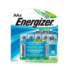 Pila Alcalina Energizer Ecoadvaced Aa X 4 Super Oferta! Febo