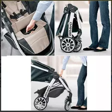 Coche De Paseo Chicco Bravo Travel System Color Plateado