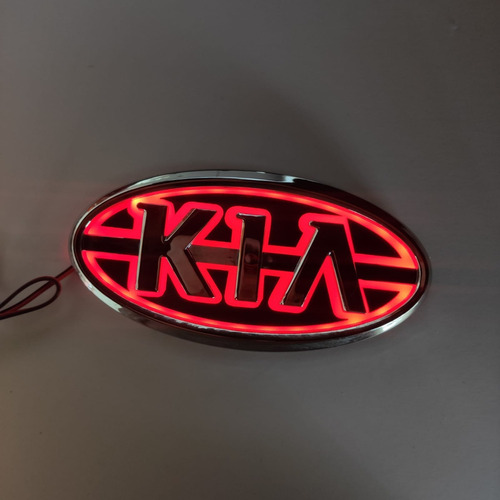 Logo Led Kia Emblema 3 D  Foto 8