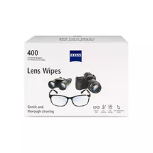 Zeiss Toallitas De Limpieza Prehumedecidas Para Lentes, 400