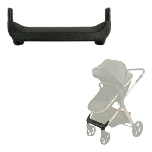 Pedana E Mancais Dianteiros Do Carrinho Premium Baby Kansas