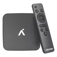 Tv Box Aquário Stv-3000 Plus Padrão 4k 16gb Preto Com 2gb Memória Ram