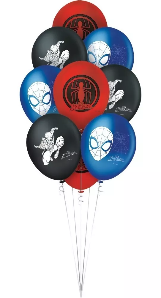 Balão - Bexiga Homem Aranha - Spider Man - 25 Unidades 