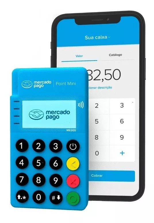 Maquininha Cartão Crédito/débito Mercadopago 3 Anos Garantia
