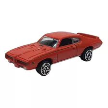 Auto Metálico Escala 1:64 Galgo Gto Naranja.