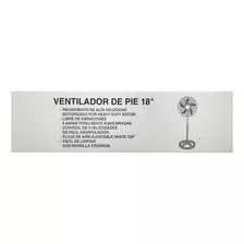 Ventilador Berlina 18 , 5 Aspas De Plástico, Caja X2