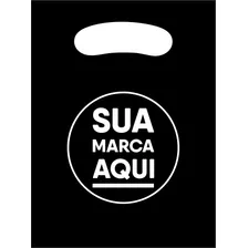 Sacolas Plásticas Personalizadas 16x22 500 Un Promoção