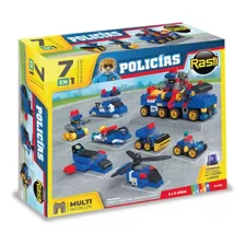 Rasti Policias 7 En 1 Multimodelos Cantidad De Piezas 156