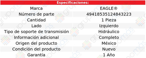 Soporte Trans Izq Eagle Renault Koleos L4 2.5l 09 A 16 Foto 4