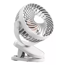 Mini Ventilador Portátil Recargable Con Pinza Multifuncional