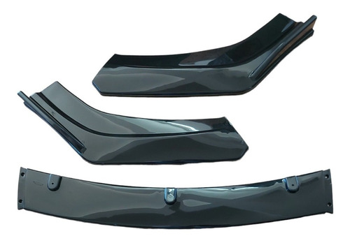 Lip Aleron Spoiler Dela 3 Pzs Negro Piano Honda Accord S2000 Foto 3