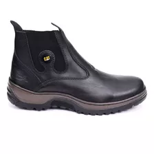 Bota Botina Caterpillar Em Couro Legítimo Edição Exclusiva