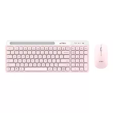 Combo Acteck 2 En 1 Teclado Mouse Slim Creator Virtuos Silk