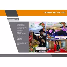 Alquiler Cabina Selfie 360