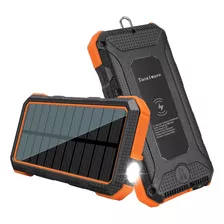 Cargador Solar Banco De Energia Solar 30000mah Impermeable P