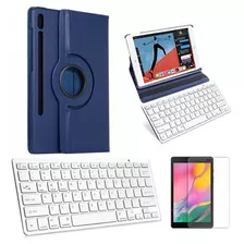 Capa/teclado/pel Para Galaxy Tab S8 5g Sm-x706 11 Azul