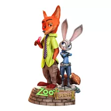 Diorama Zootopia Modelado Por Sanix (sem Pintura - Leia!)