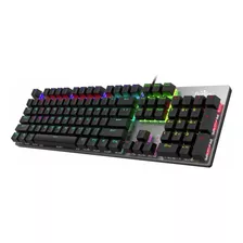 Teclado Mecanico Fiodio Fantastic Led Rainbow Wired Full Ant