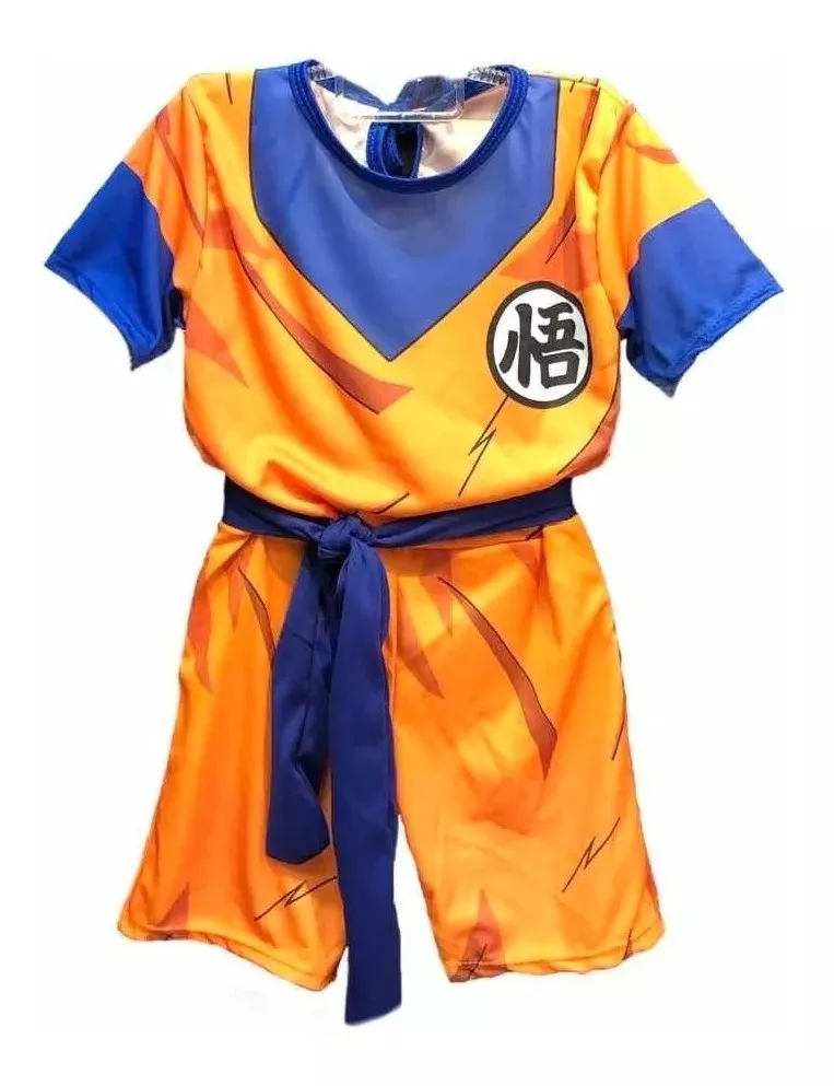 Fantasia Infantil Goku Dragon Ball Mega
