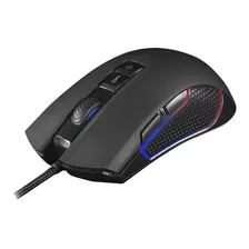 Mouse Gamer 4000dpi Warrior Perseus Mo275 Macro Led Rgb